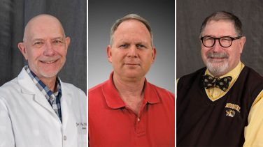 Dodam, Keegan and Evans headshots