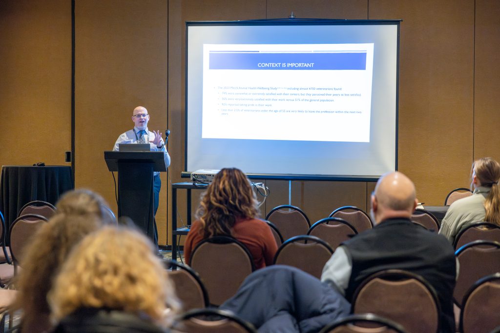 Dr. Karaffa presents