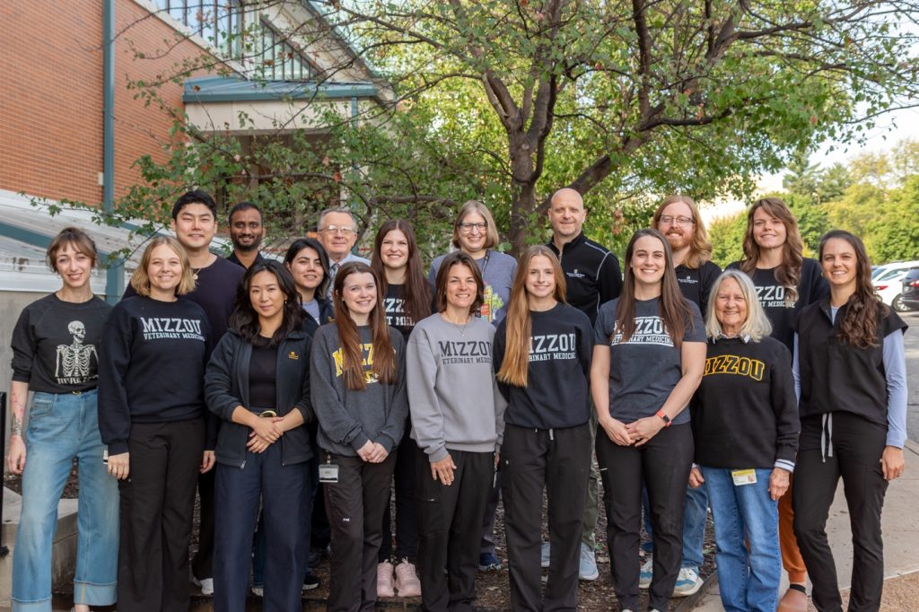 A group photo of the VHC radiology team.