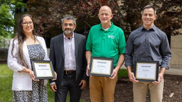 dean's impact award recipients and the dean